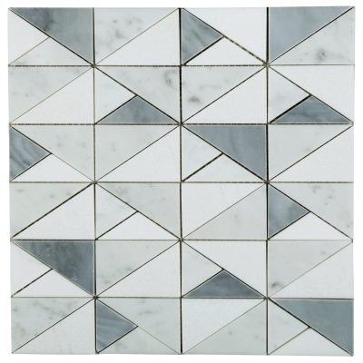 Blue Blend View Point Marble Mosaic