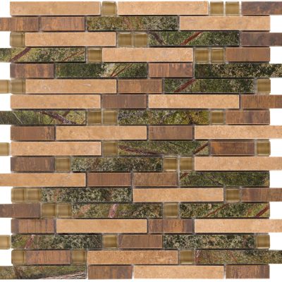 Rustic Forest Linear Mosaic