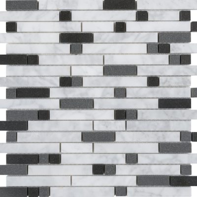 Black n White Linear Mosaic