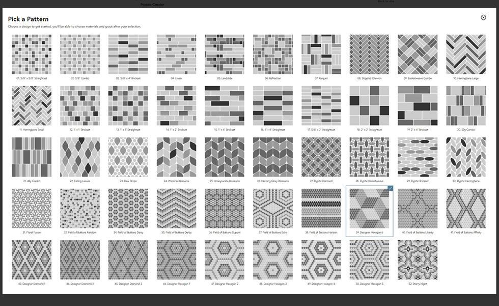 Mosaic Creator - Patterns