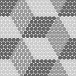 Designer Hexagon 6 Rounds Pattern