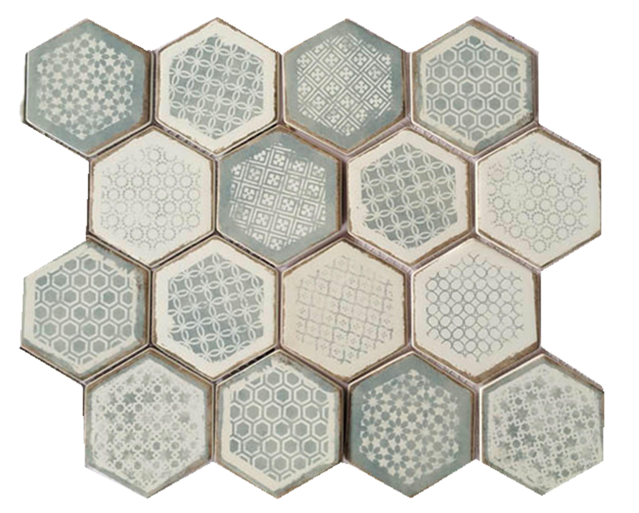 417-523 Intuition Firenze Hexagon Mosaic