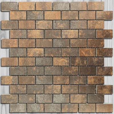 Corten Copper Natural 1×2 Brickset